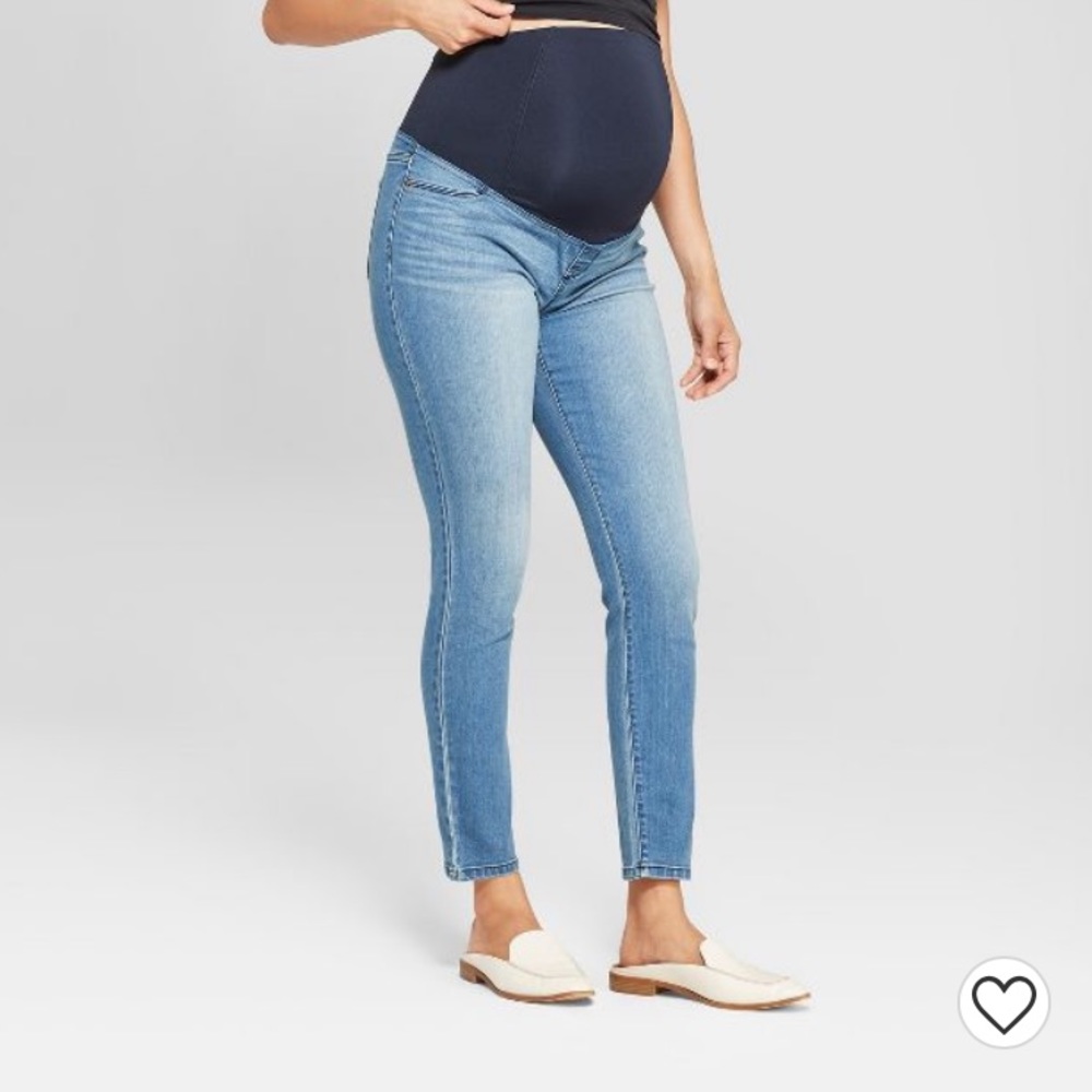 Over Belly Maternity Jeggings - Isabel Maternity